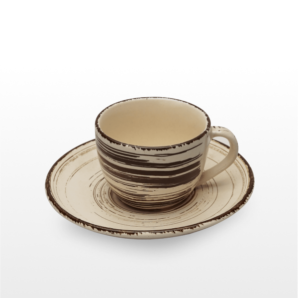 Orevo cup and saucer brush 